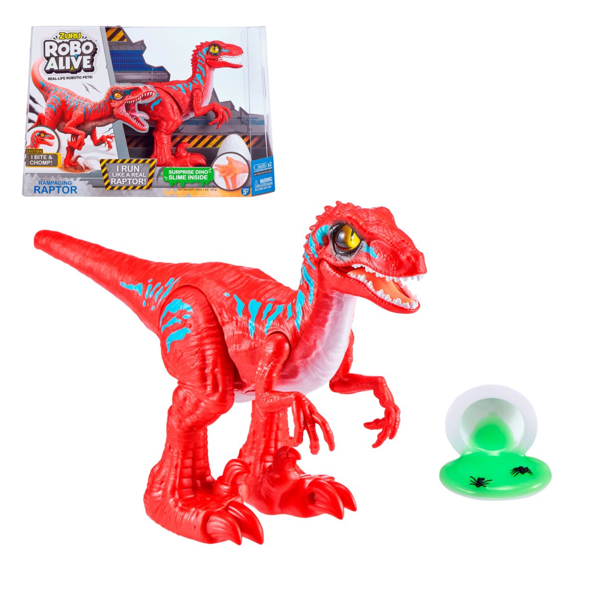Dinosaurio Robo Alive - Rojo